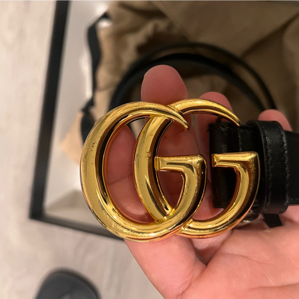 WOMEN GUCCI BELT / GG MARMONT THIN BELT